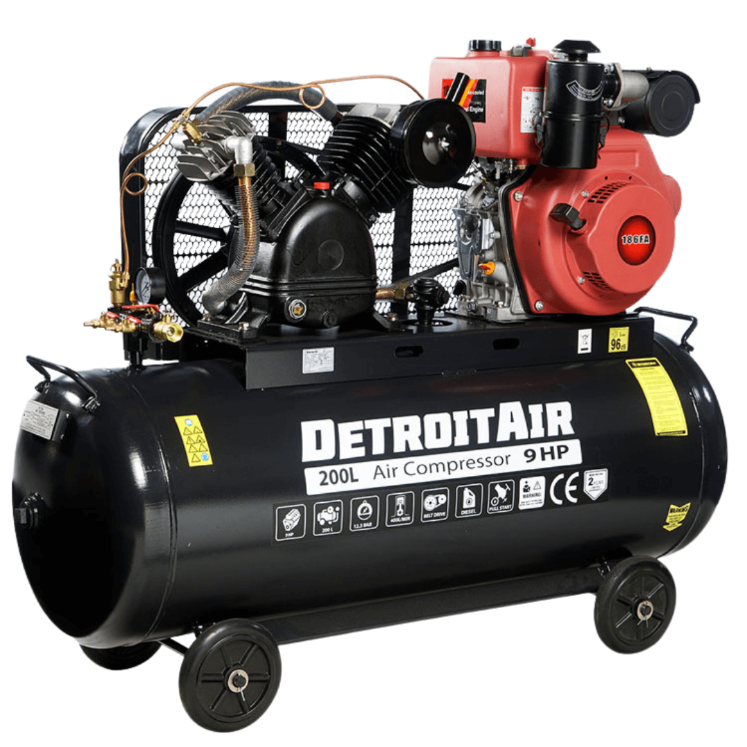 Compact Portable Compressors, Petrol and Diesel