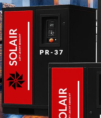 Solair Variable Speed Drive Screw Compressors (PR Series)